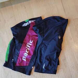 Bundle 2 Pairs Padded Bike Shorts
